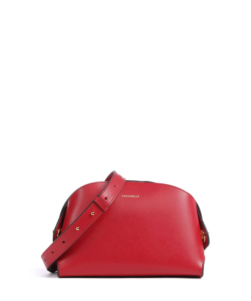 Coccinelle Tylde Calf Bandolera scarlet