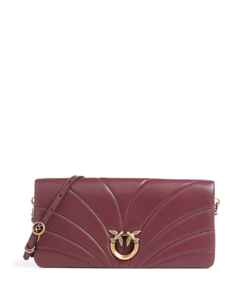 Pinko Click Horizontal Classic Bandolera ribes intenso/antique gold