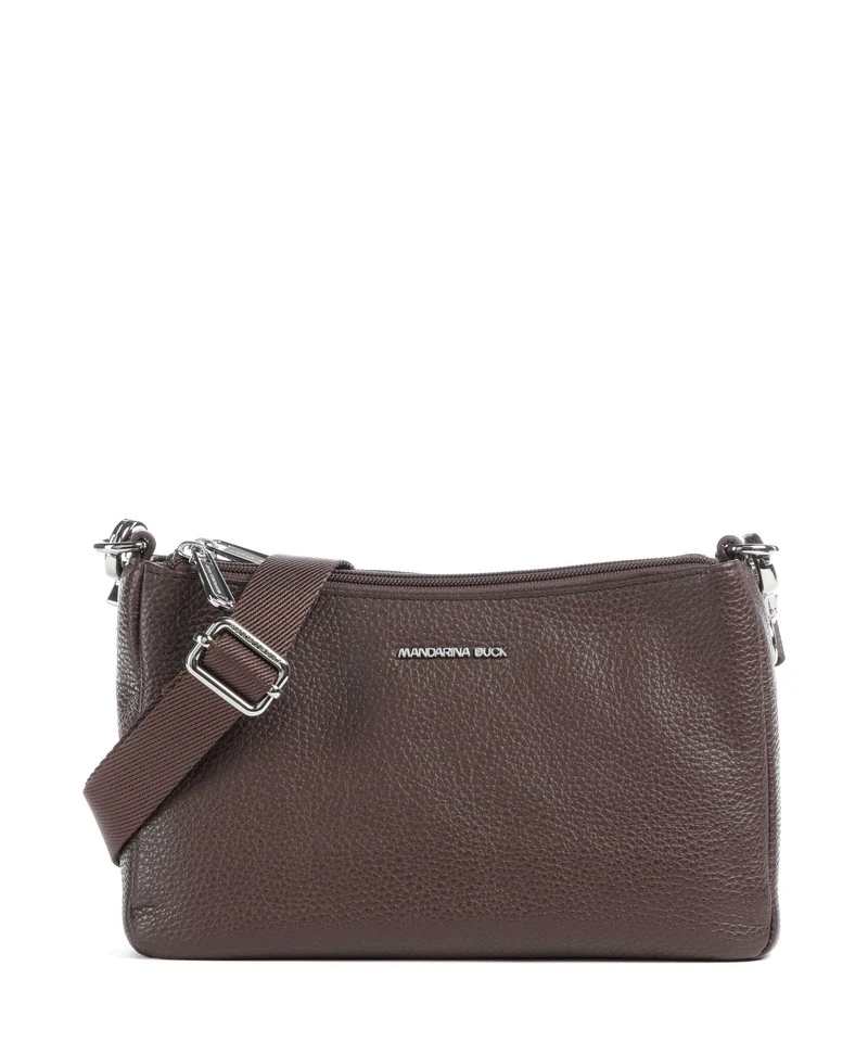 Mandarina Duck Mellow Leather Bandolera espresso