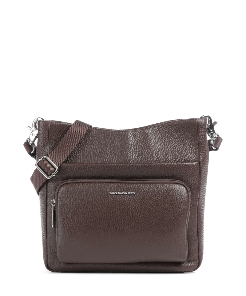 Mandarina Duck Mellow Leather Bandolera espresso