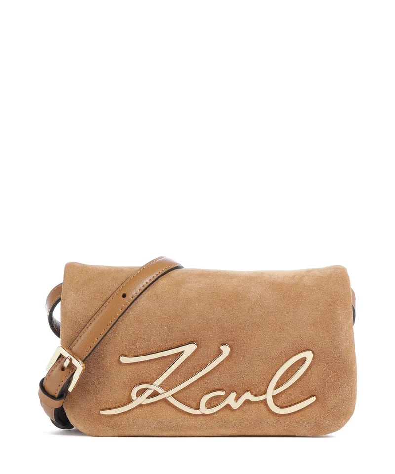 Karl Lagerfeld K/Signature 2.0 Soft Bandolera caramel