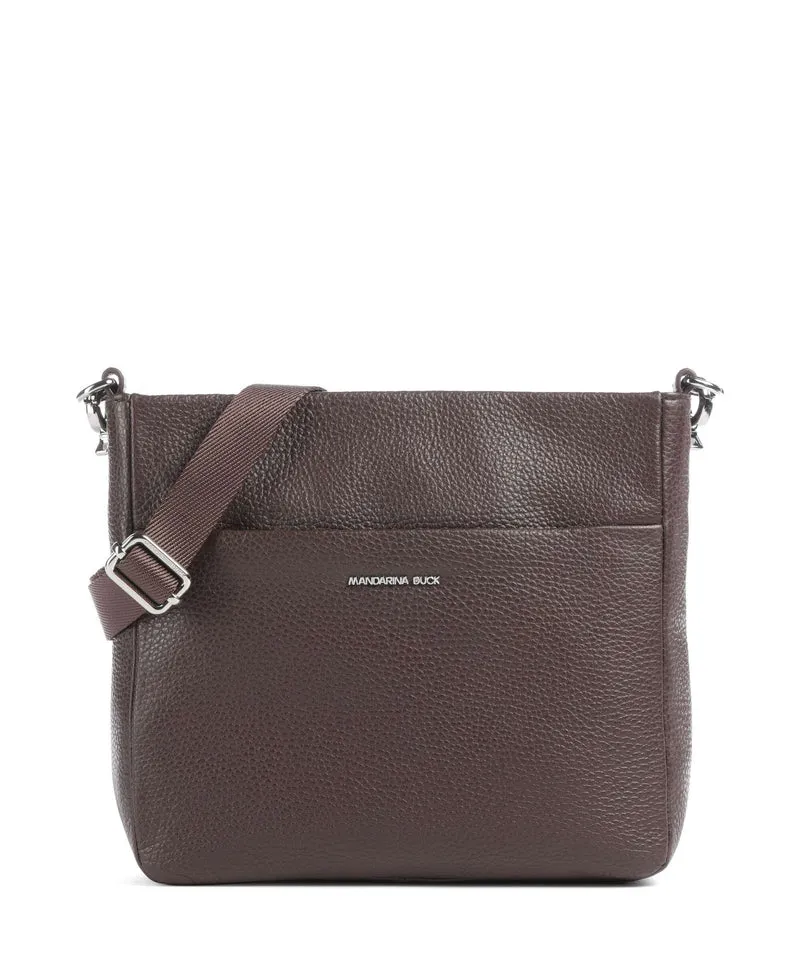 Mandarina Duck Mellow Leather Bandolera espresso