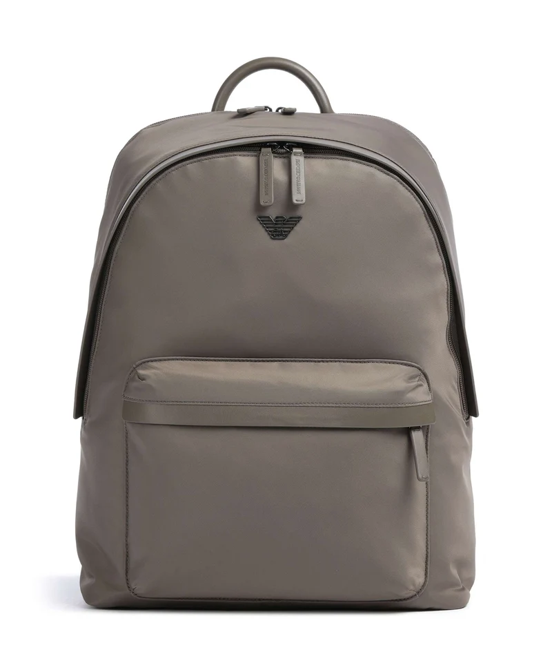 Emporio Armani Recycled Nylon Mochila major brown