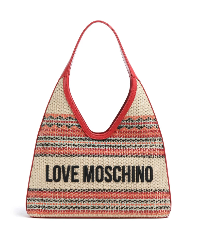 Love Moschino Sunset Stripes Bolso de hobo multicolour/red