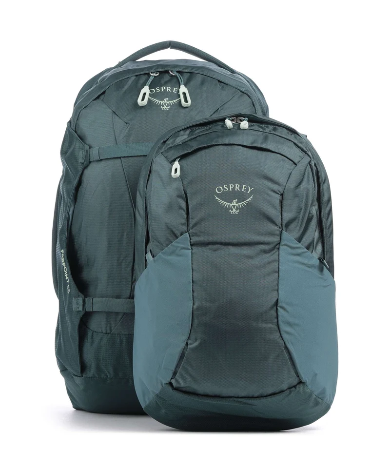 Osprey Farpoint 55 Mochila de viaje cascade blue/torrent blue