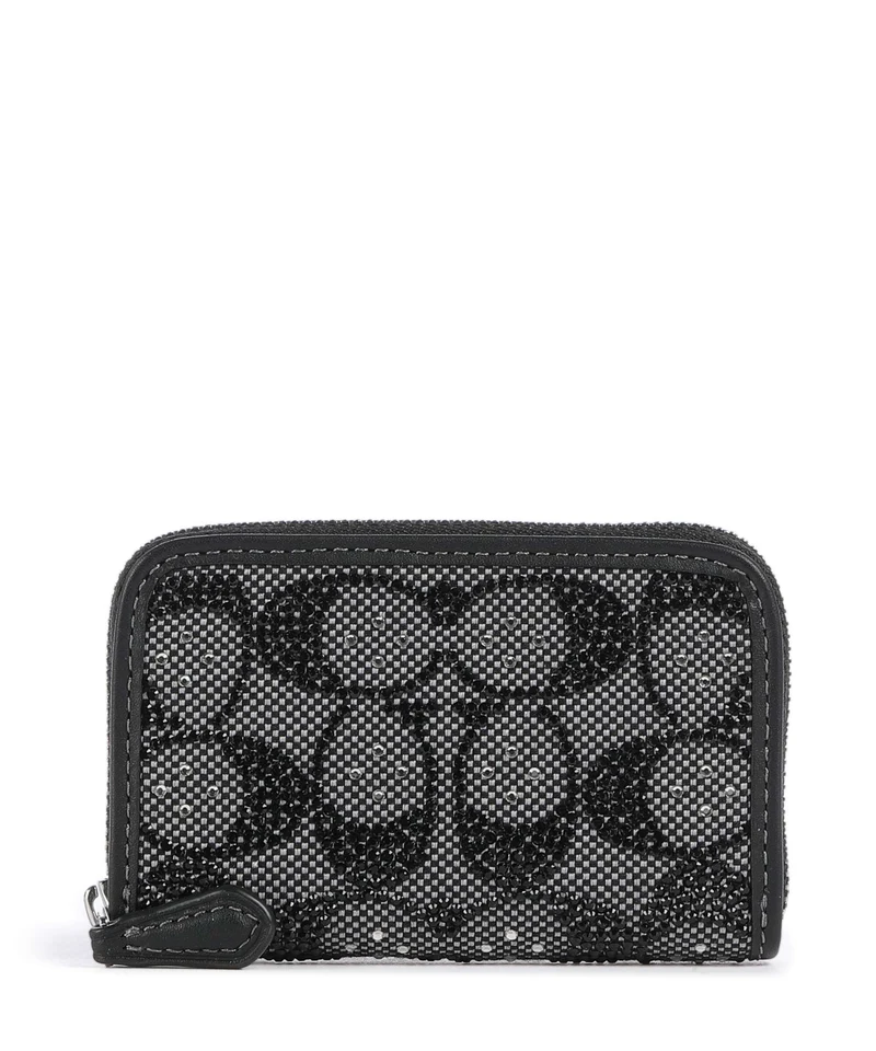Coach Essential Crystal Signature Jacquard Monedero black
