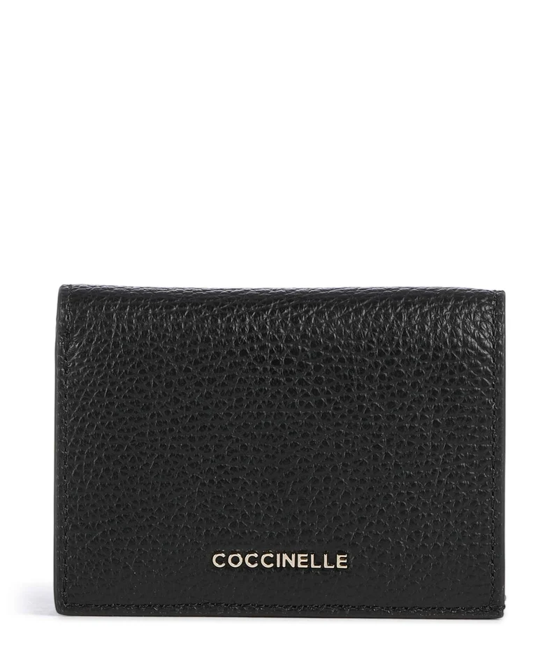 Coccinelle Metallic Soft Monedero noir