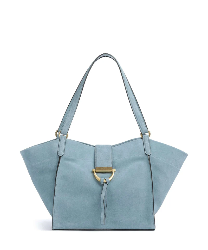 Abro Suede Temi Bolsa shopping sapphire