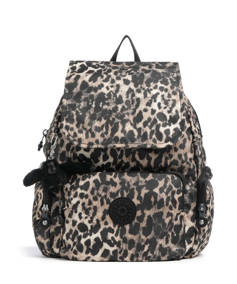 Kipling Basic City Zip S Mochila wild leopard