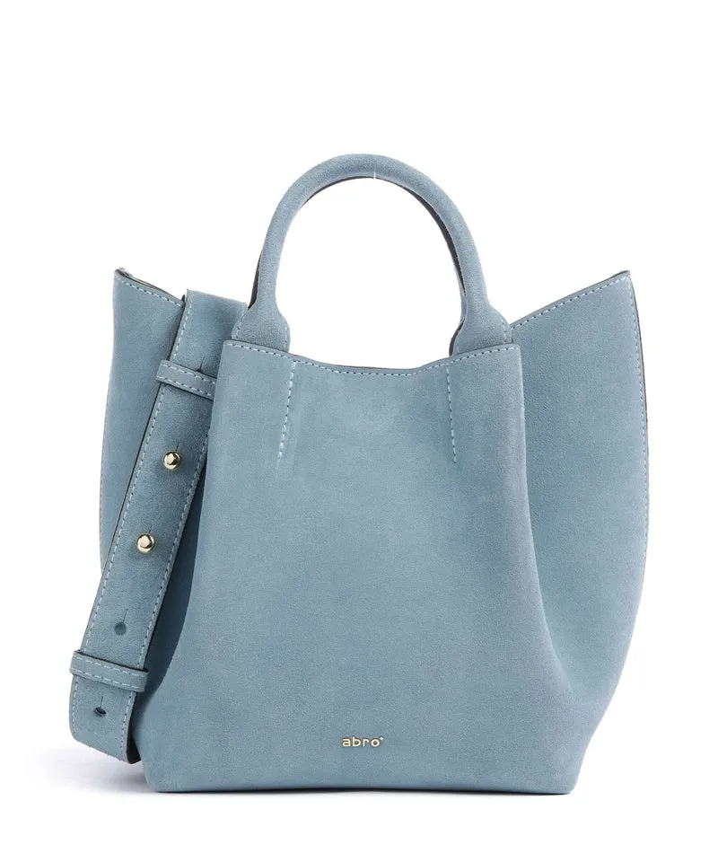 Abro Suede Essential Small Bolso de mano sapphire
