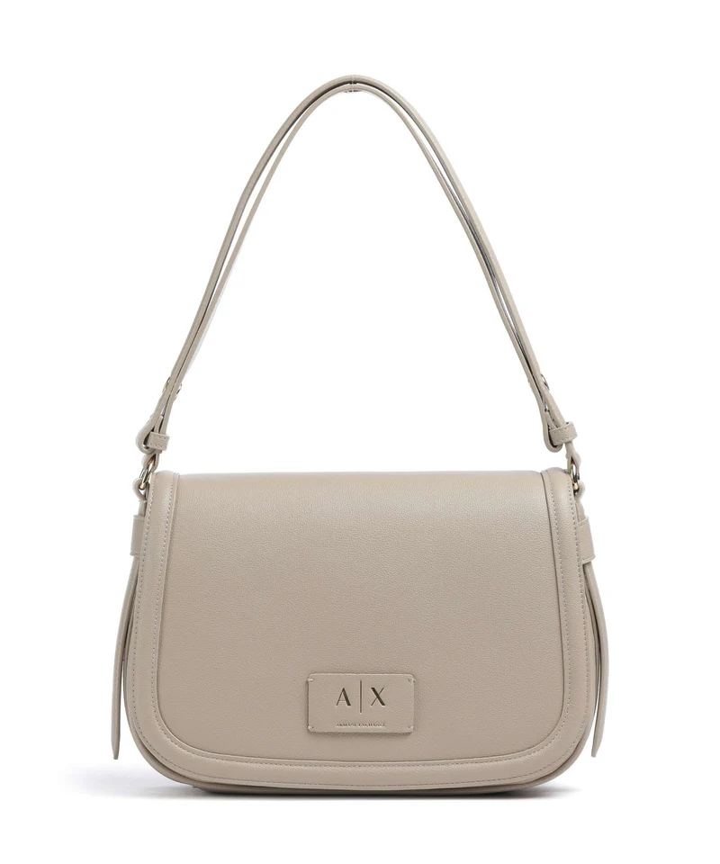 Armani Exchange Tory M Bolso de hombro sand