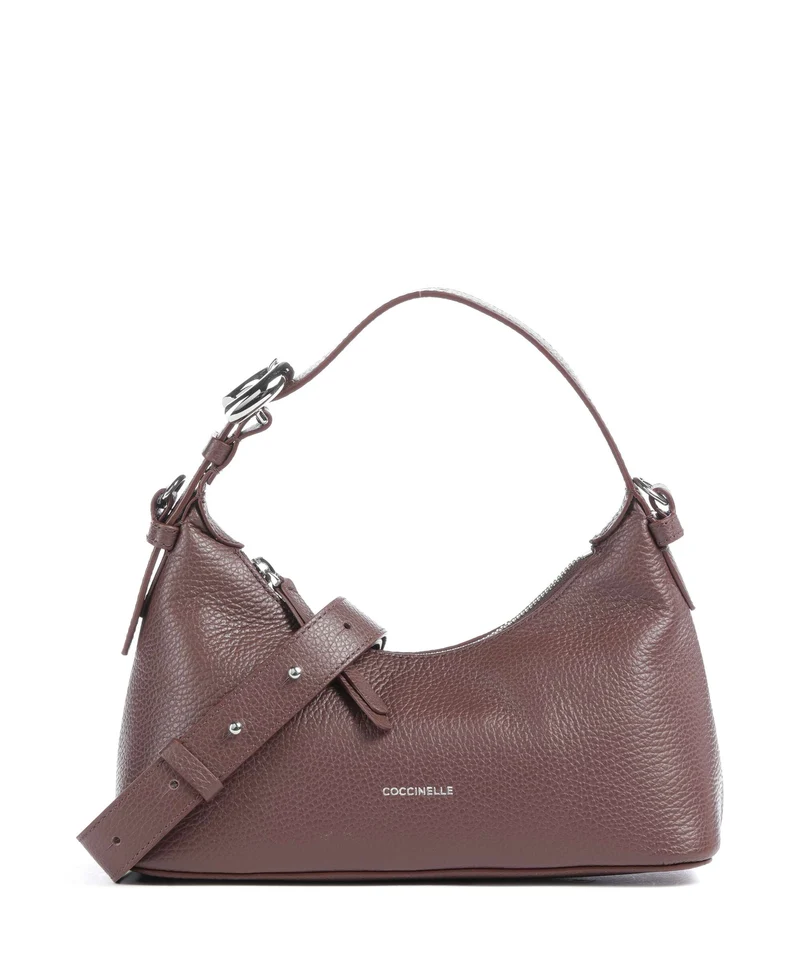 Coccinelle Fern Bolso de hombro berry
