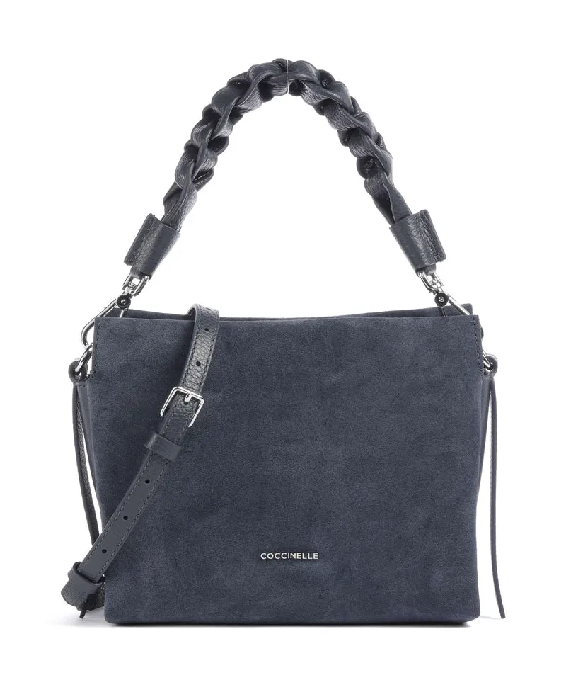 Coccinelle Boheme Suede Bolso de mano midnight blue