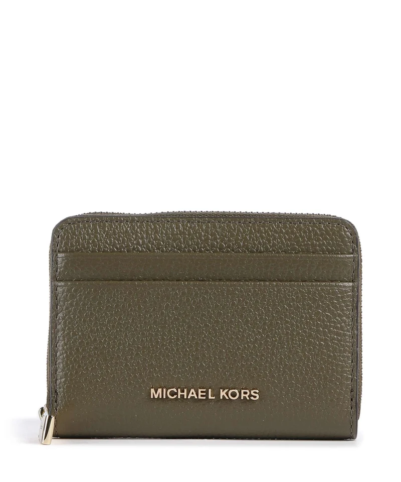 Michael Kors Jet Set Monedero loden