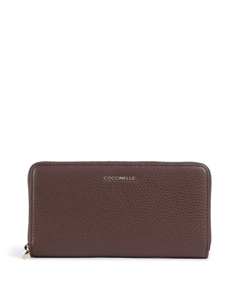 Coccinelle Metallic Soft Monedero berry