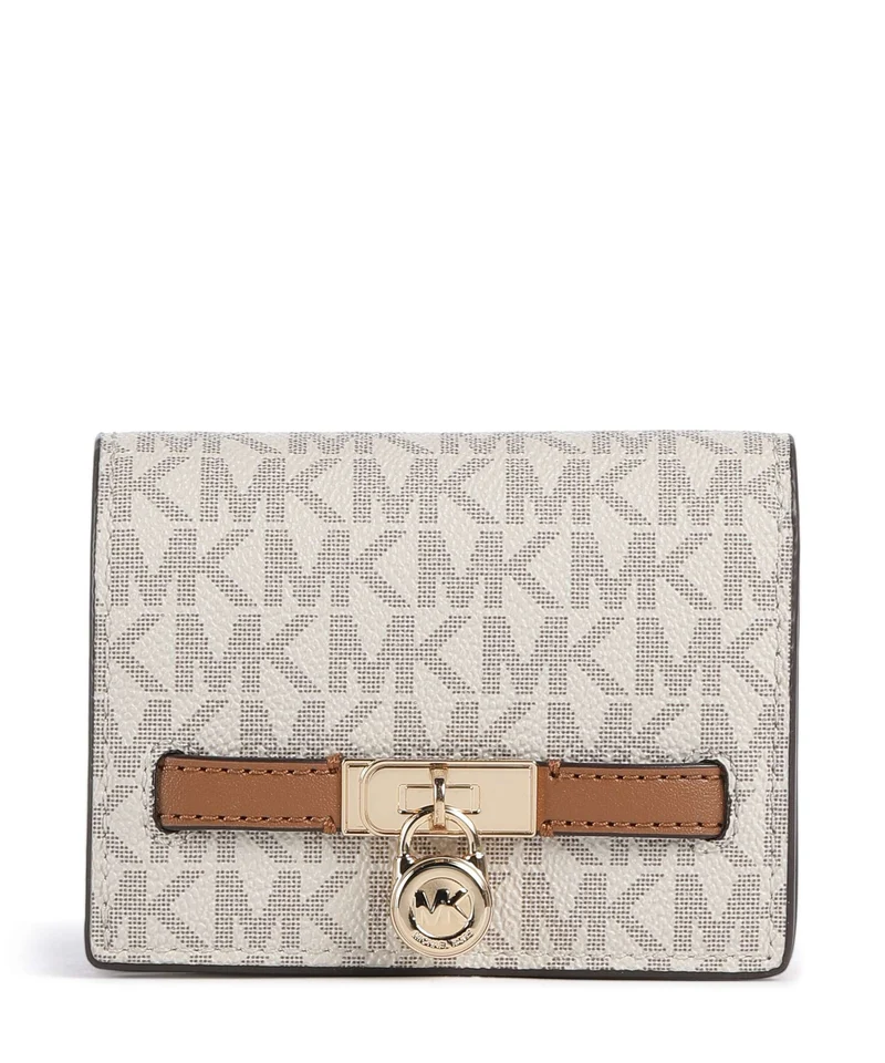 Michael Kors Hamilton Moderne Small Monedero vanilla/acorn
