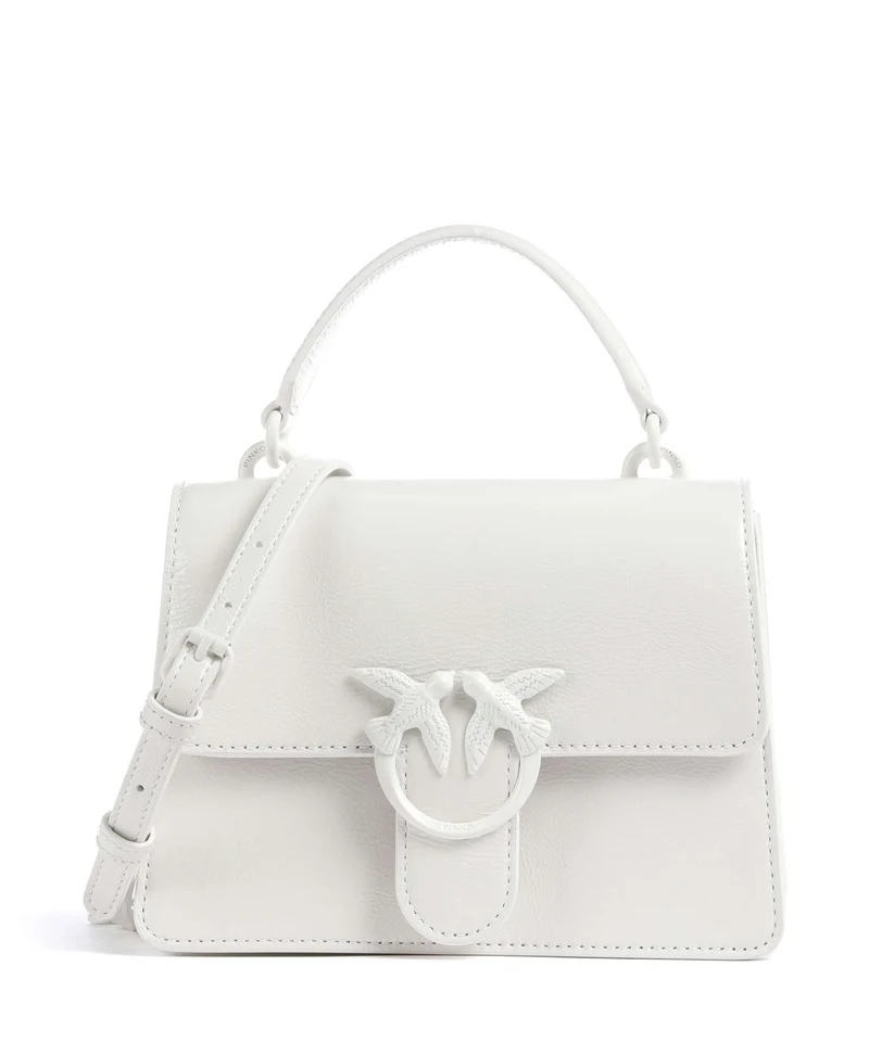Pinko Love One Mini Bolso de mano bianco nembo/block color