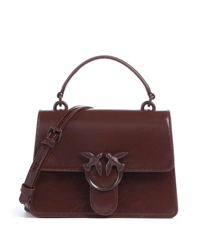 Pinko Love One Mini Bolso de mano burgundy wine
