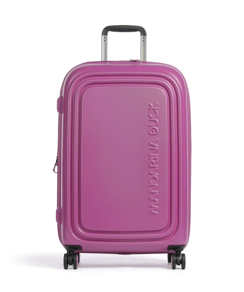 Mandarina Duck Logoduck+ Maleta con 4 ruedas digital pink