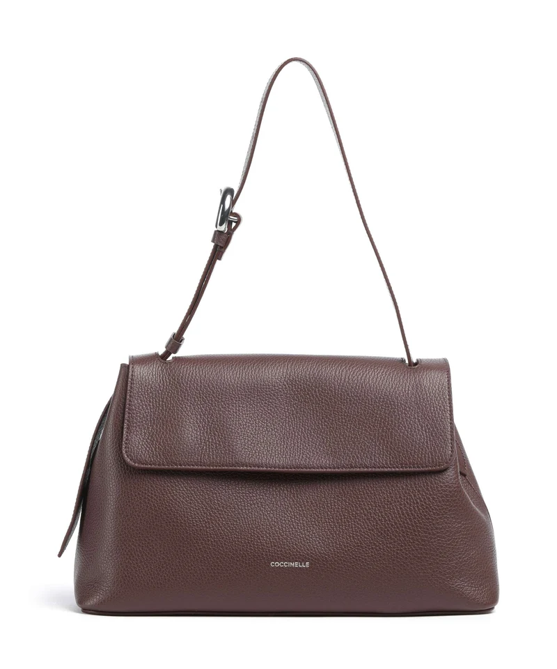 Coccinelle Fern Bolso de hombro berry