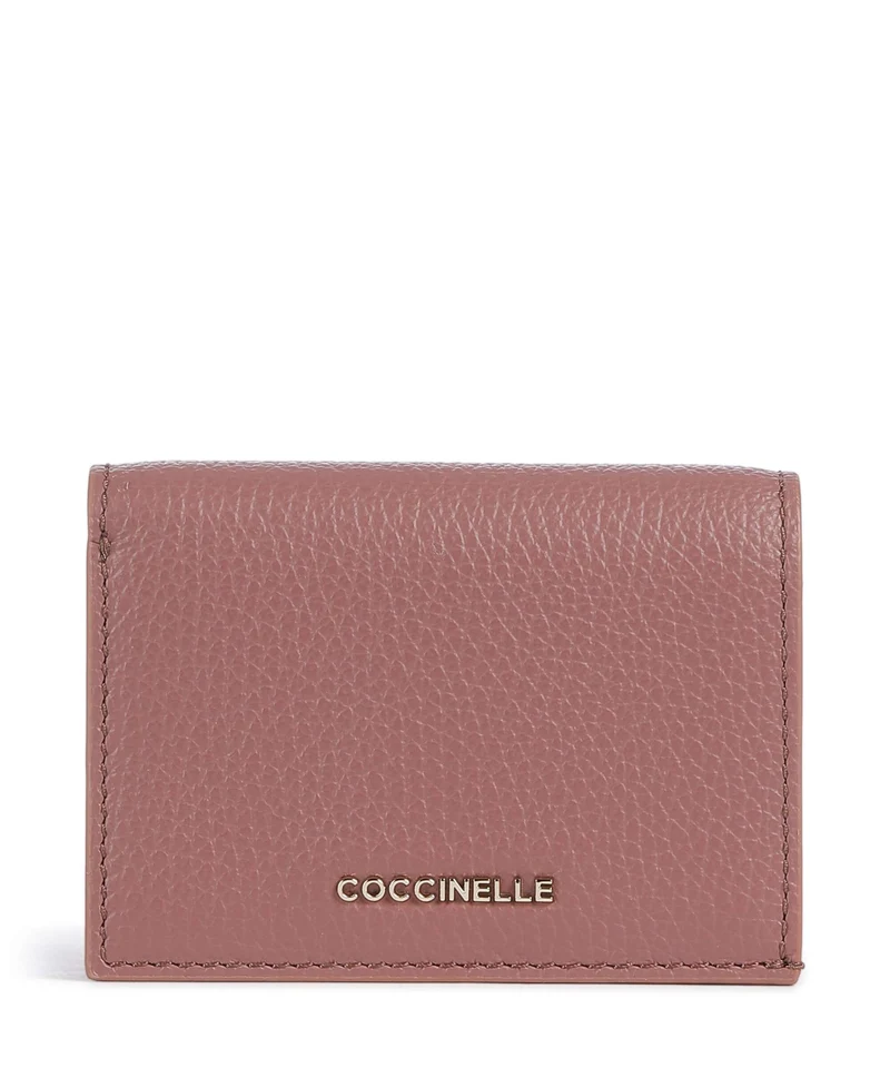 Coccinelle Metallic Soft Monedero winter rose