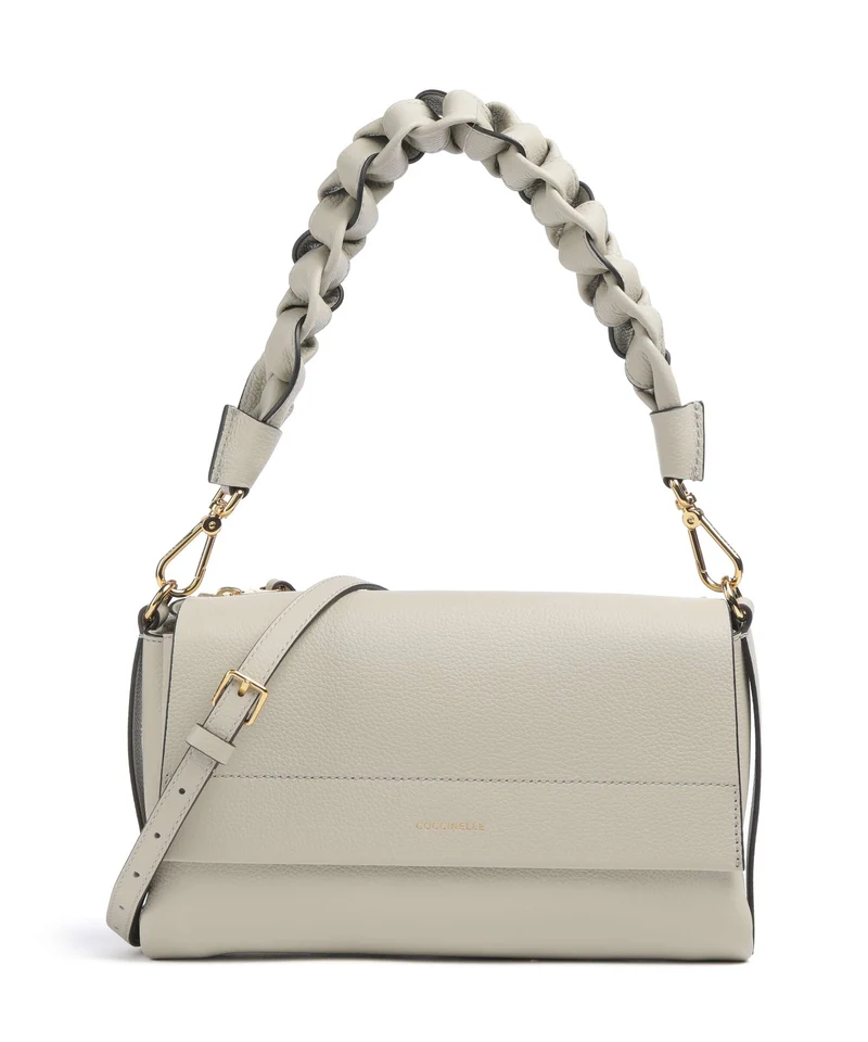 Coccinelle Boheme Grana Double Bolso de hombro eucalipto/fango