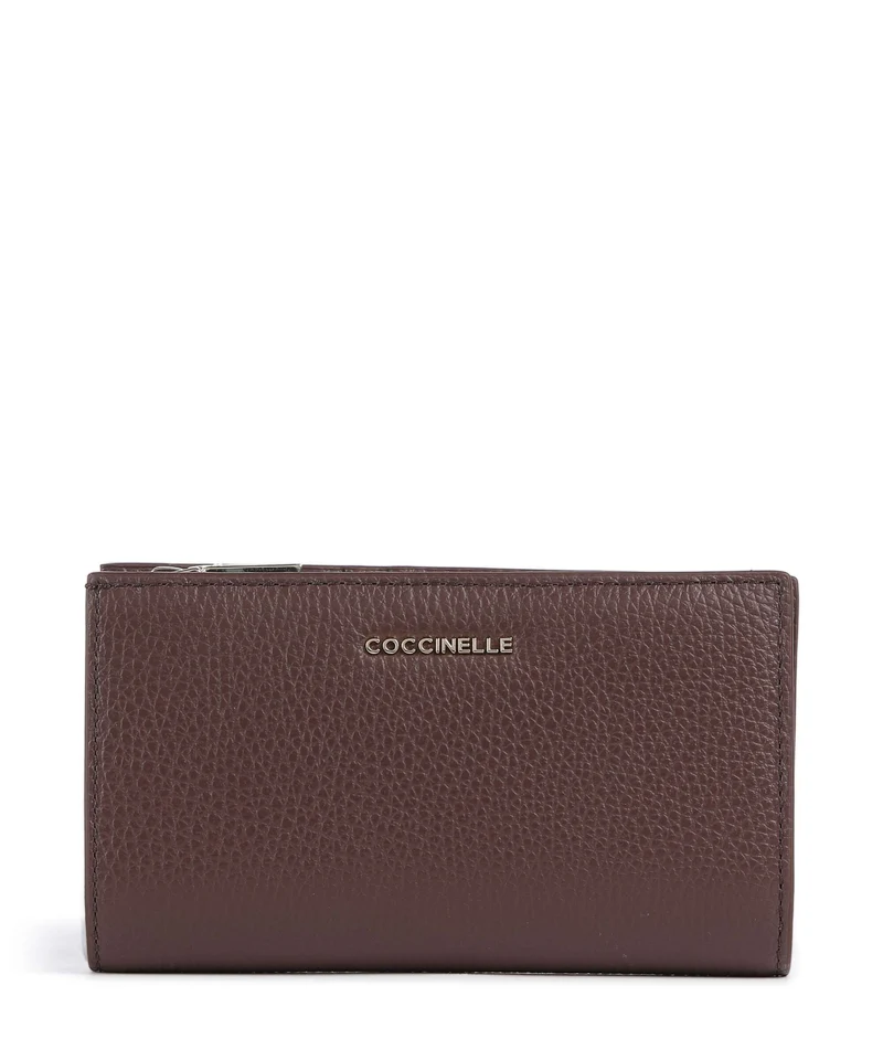 Coccinelle Metallic Soft Monedero berry