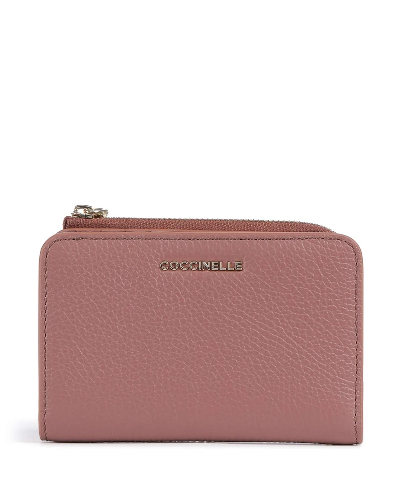 Coccinelle Metallic Soft Monedero winter rose