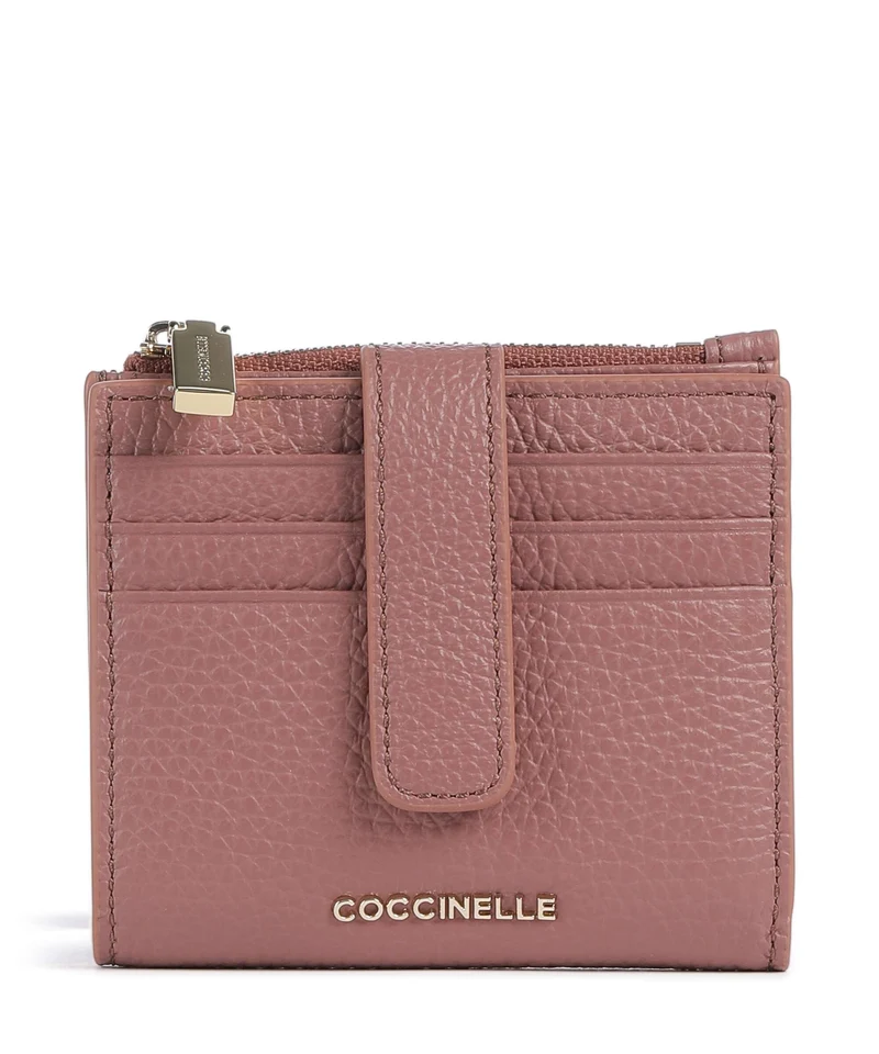 Coccinelle Metallic Soft Monedero winter rose