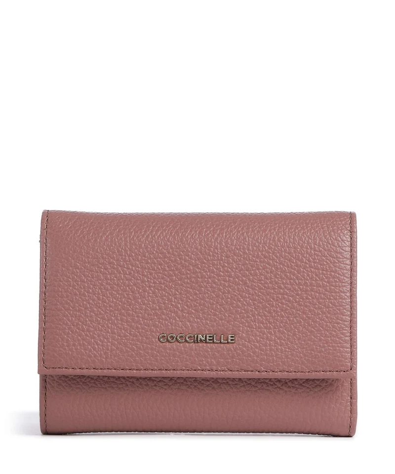 Coccinelle Metallic Soft Monedero winter rose