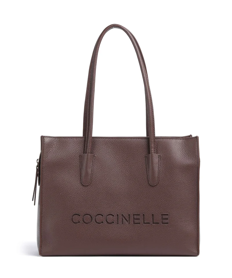 Coccinelle Myrtha Bolsa shopping berry
