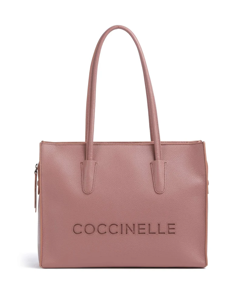 Coccinelle Myrtha Bolsa shopping winter rose