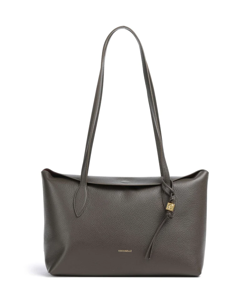 Coccinelle Thess Bolsa shopping fango