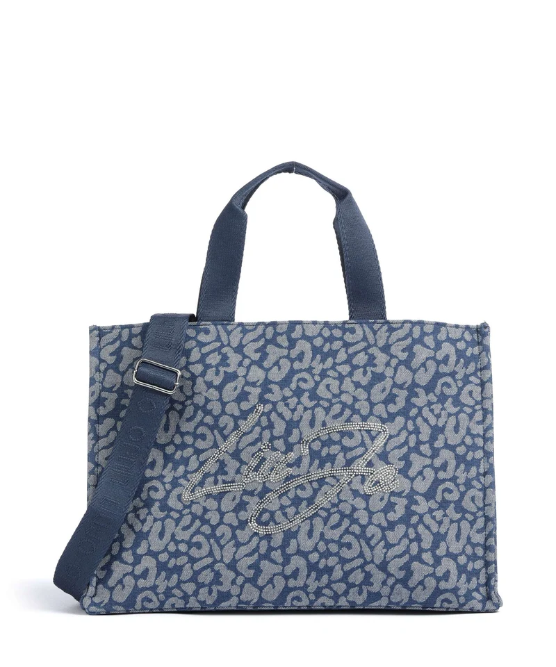 Liu Jo Soft L Bolso de mano den blue animalier
