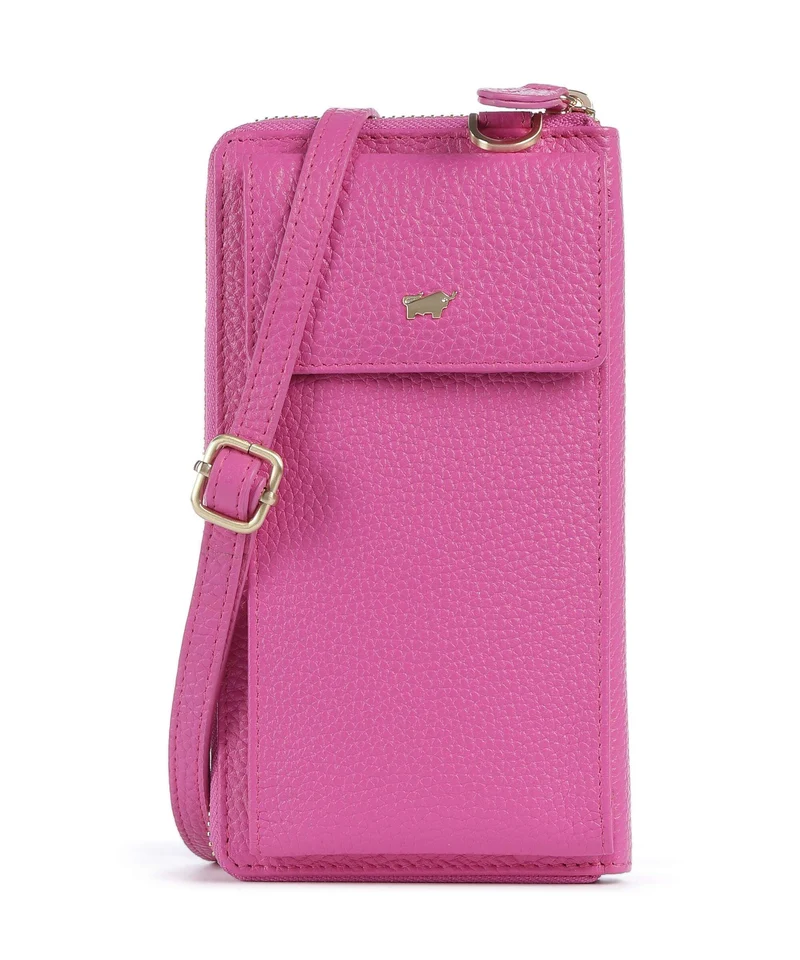 Braun Büffel Asti Bolsa para móvil fuchsia