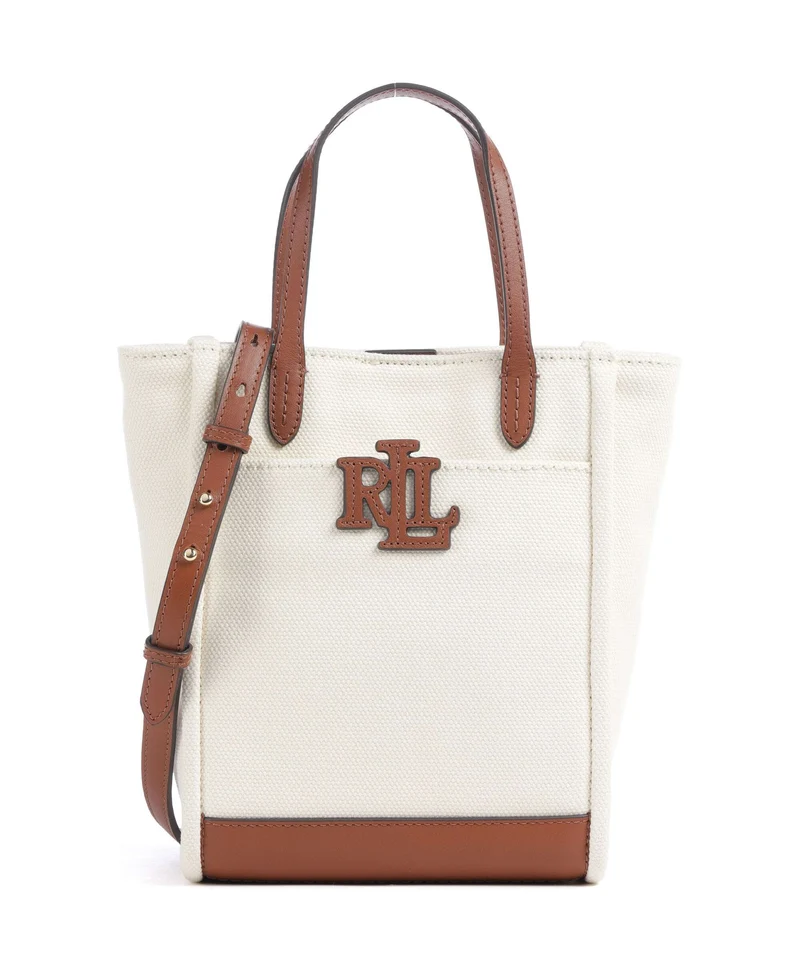 Lauren Ralph Lauren Cameryn Small Bandolera natural/lauren tan