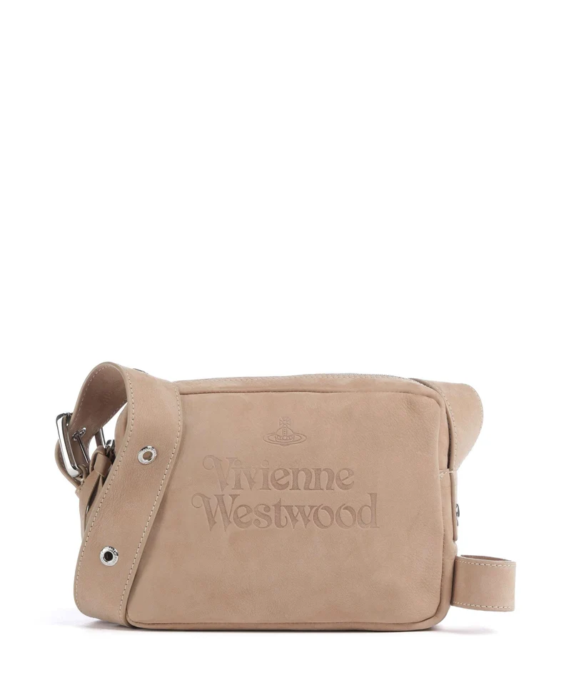 Vivienne Westwood Carrie Bandolera beige