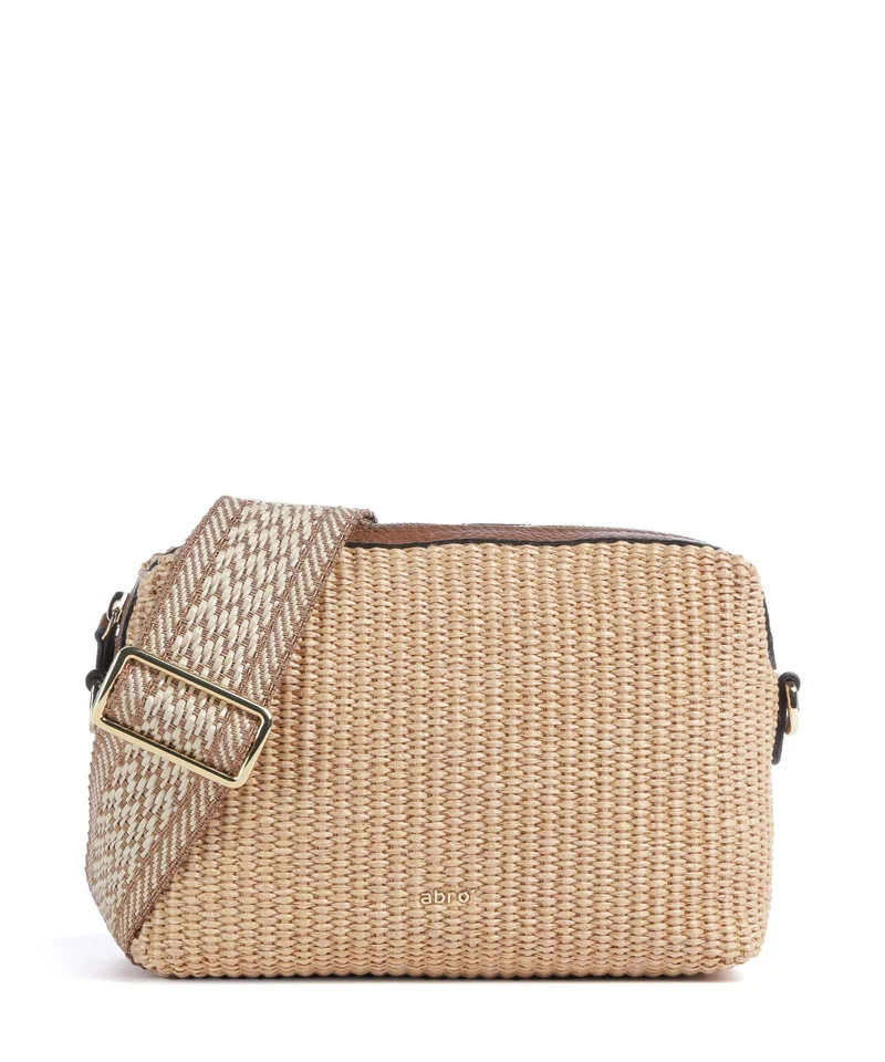 Abro Raffia Kaia Bandolera natural