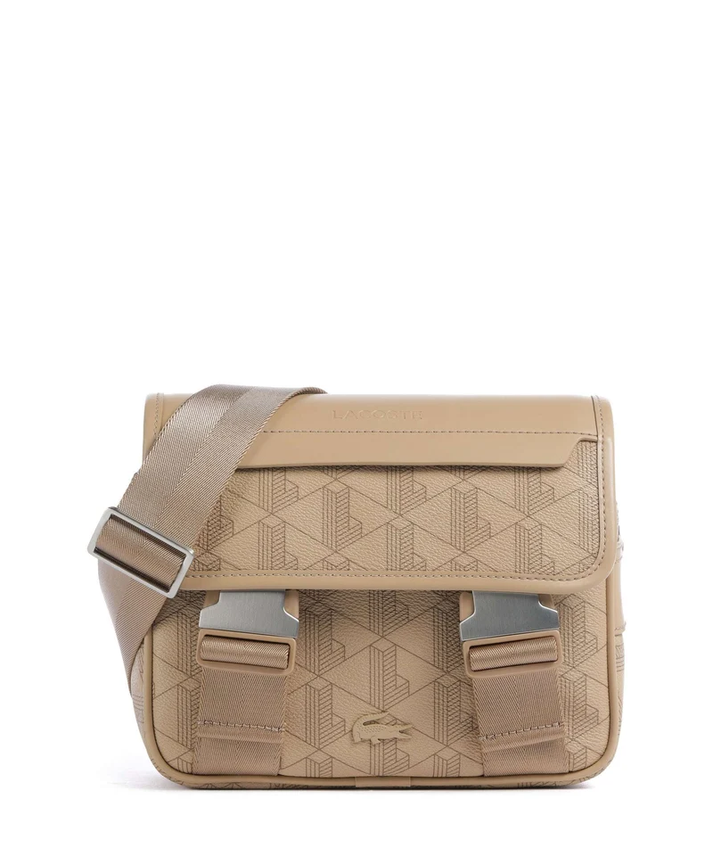 Lacoste The Blend Bandolera monogram/viennois/otter
