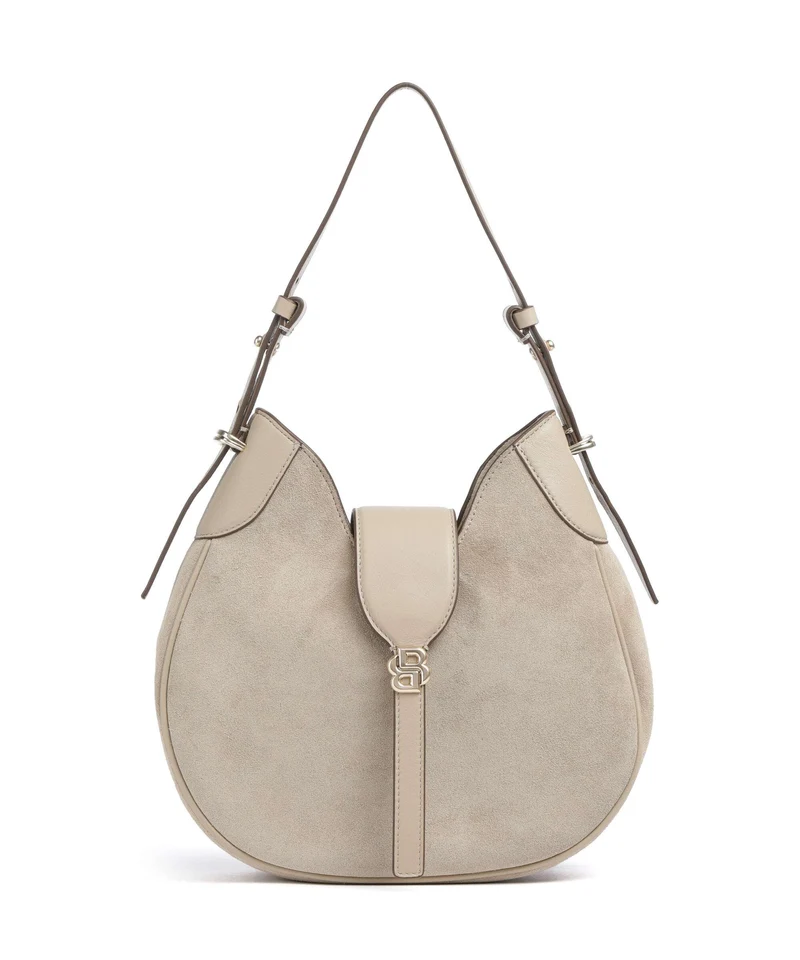 BOSS Beyond Bolso de hobo light beige