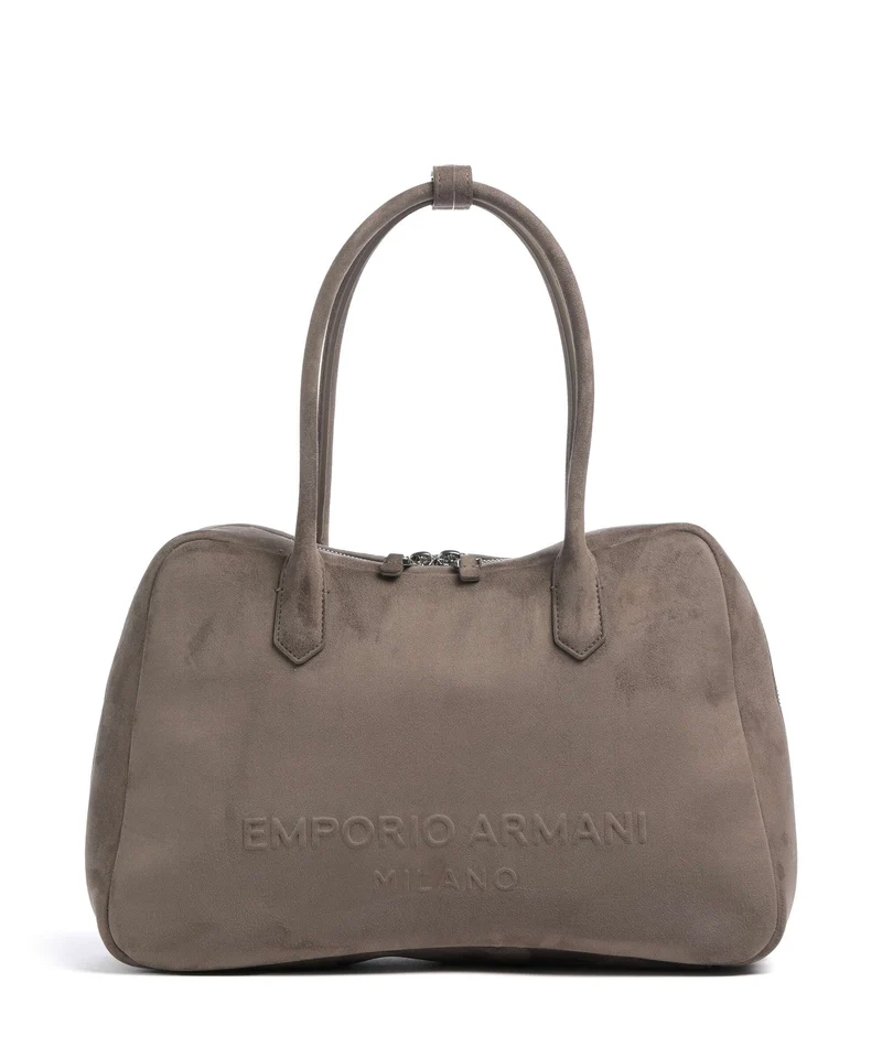 Emporio Armani Bolsa shopping taupe