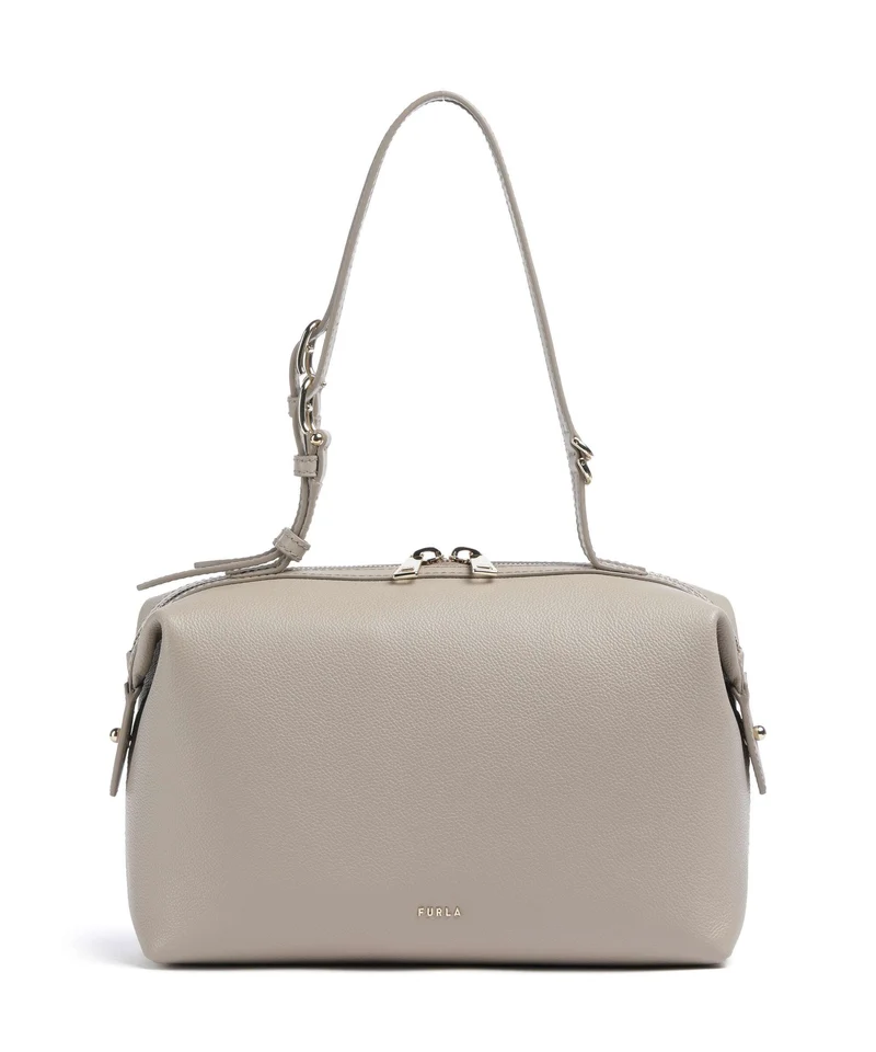 Furla Double M Bolso de hombro linen