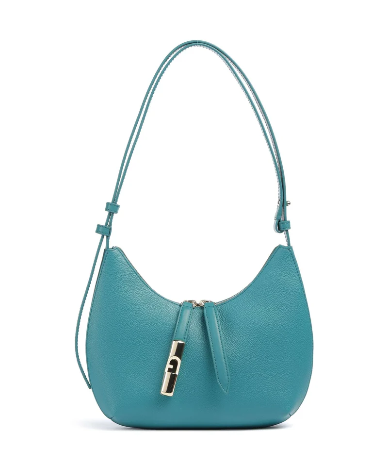Furla Goccia S Bolso de hombro carta da zucchero/amatore blue