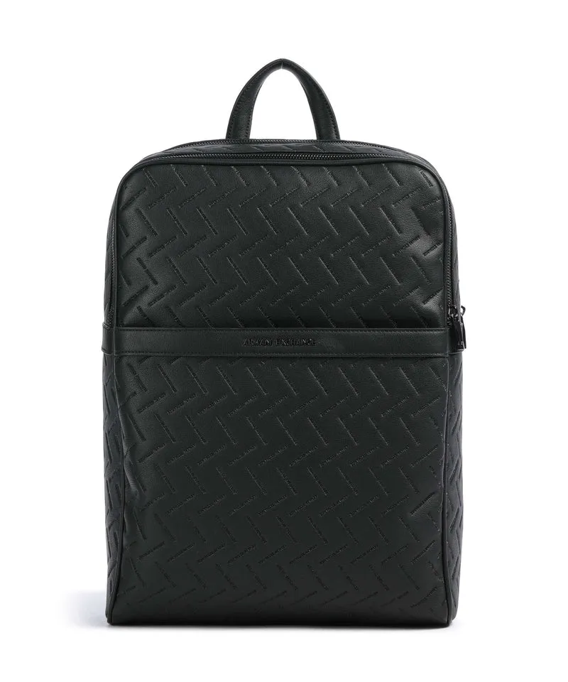 Armani Exchange Ginevra Embossed Mochila black
