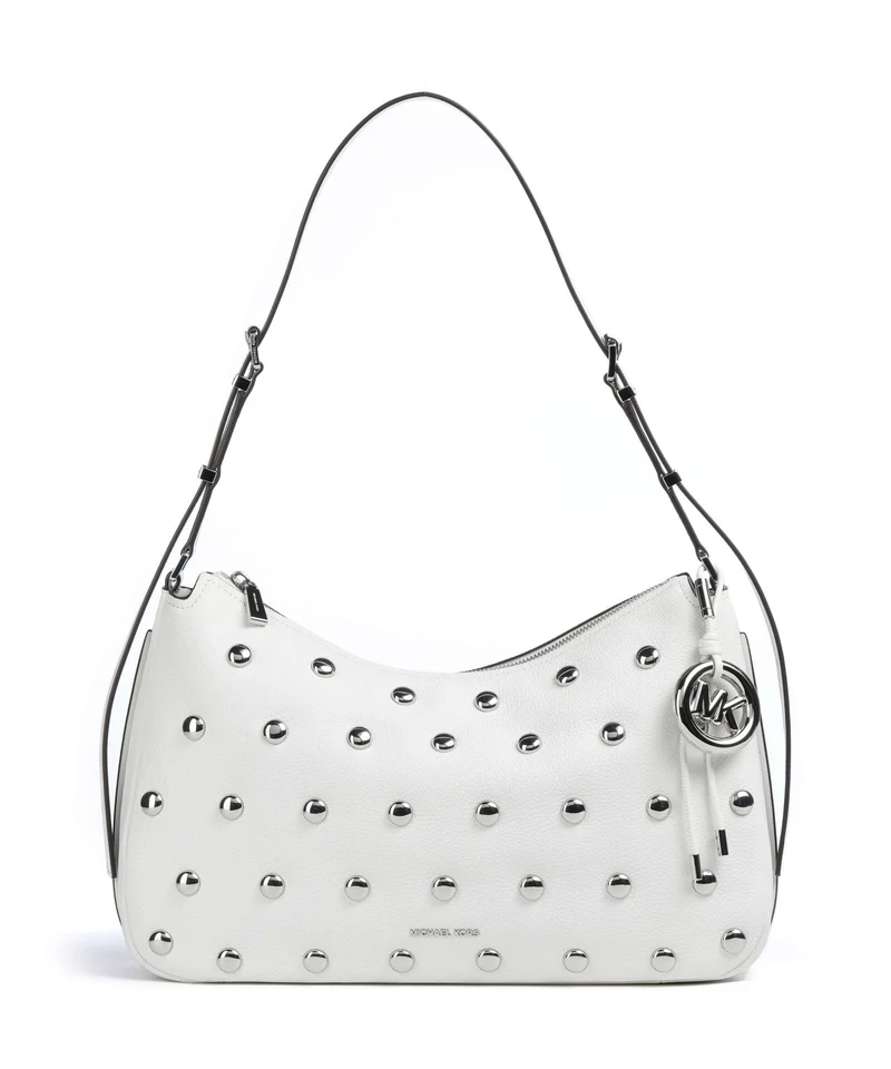 Michael Kors Nolita Medium Bolso de hobo optic white