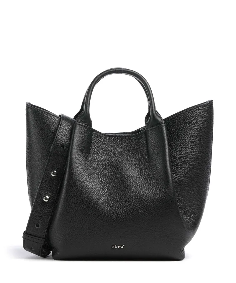 Abro Agave Essential Small Bolso de mano black/nickel