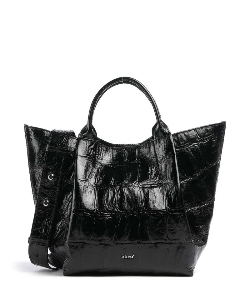 Abro Maxi Cocco Essential Small Bolso de mano black/nickel