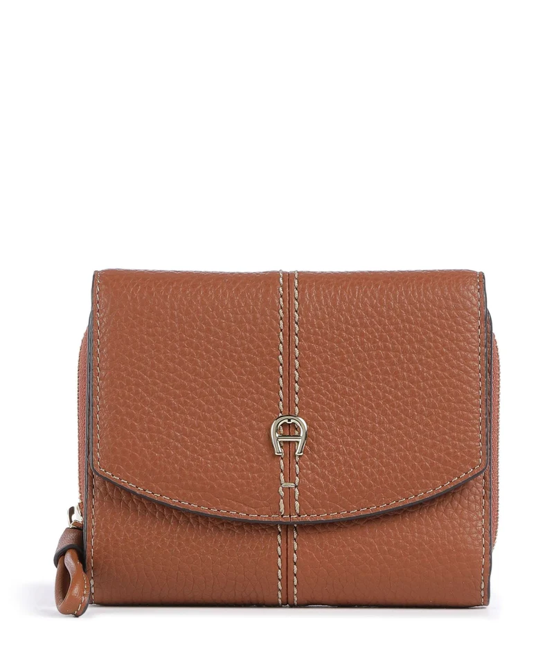 Aigner Ambra Monedero cognac brown