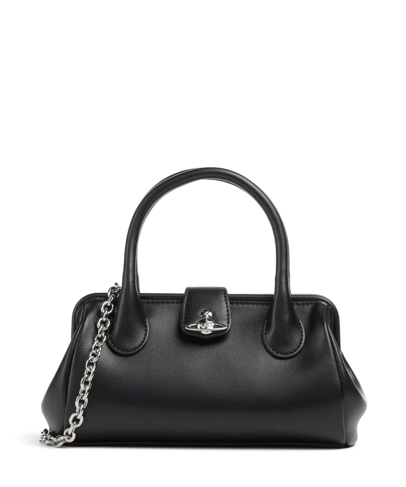 Vivienne Westwood Pamela Smooth Small Bolso de mano black