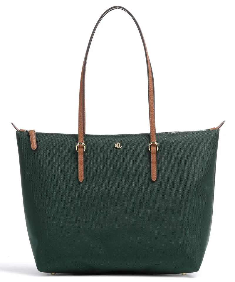 Lauren Ralph Lauren Keaton 26 Bolsa shopping season green/tan